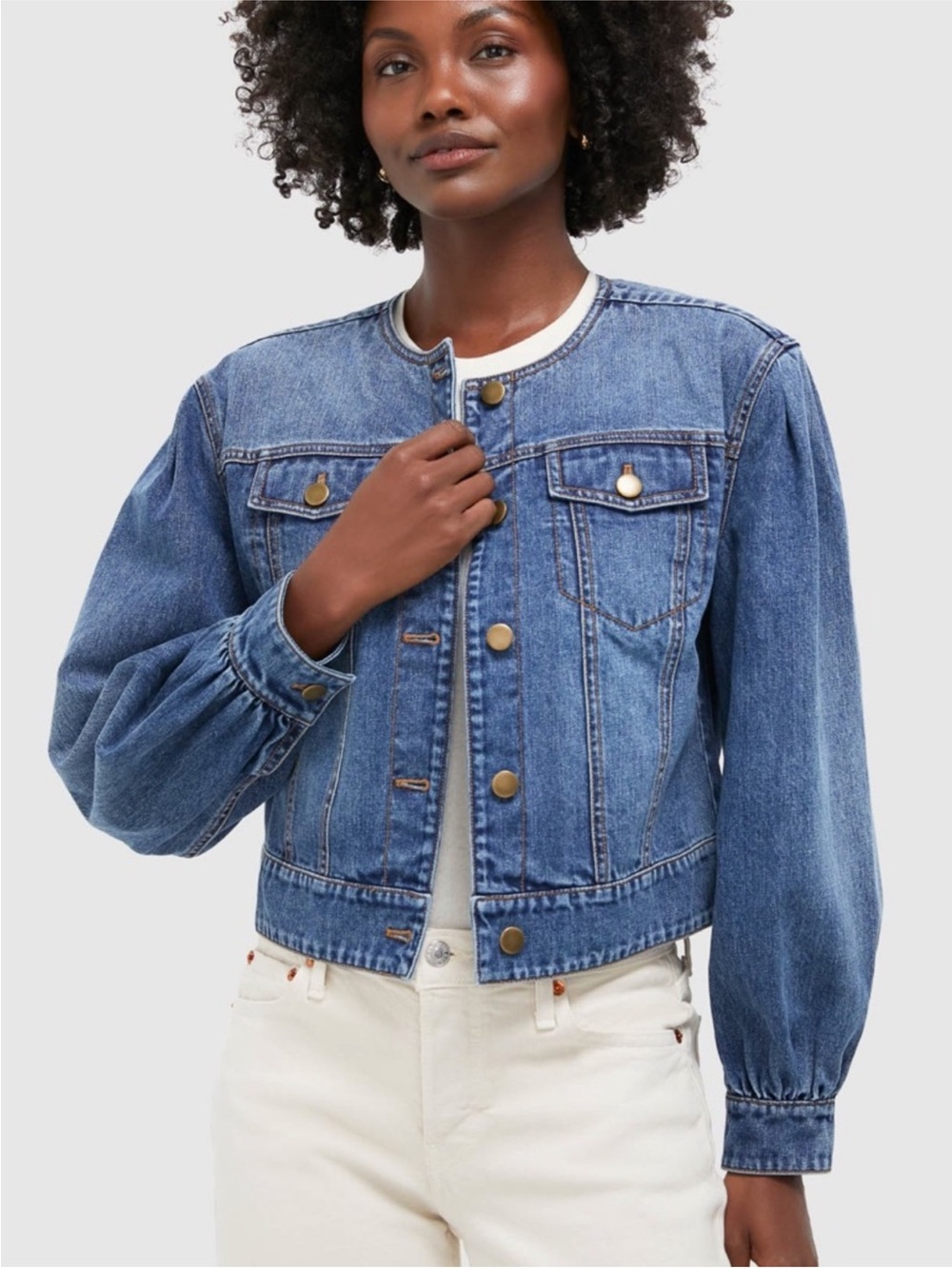 Tuckernuck Stella Cropped Denim / Jean Jacket